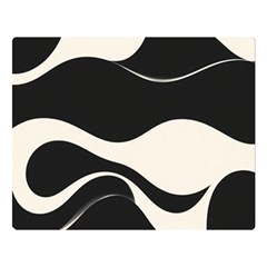 A Minimalist Pattern With Simple Lines And Shapes, Creating A Clean And Modern Aesthetic 06 Two Sides Premium Plush Fleece Blanket (large)