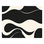 A Minimalist Pattern With Simple Lines And Shapes, Creating A Clean And Modern Aesthetic 06 Two Sides Premium Plush Fleece Blanket (Large) 80 x60  Blanket Front