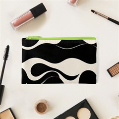 A Minimalist Pattern With Simple Lines And Shapes, Creating A Clean And Modern Aesthetic 06 Cosmetic Bag (xs)