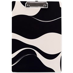 A Minimalist Pattern With Simple Lines And Shapes, Creating A Clean And Modern Aesthetic 06 A4 Acrylic Clipboard