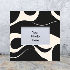 A Minimalist Pattern With Simple Lines And Shapes, Creating A Clean And Modern Aesthetic 06 White Box Photo Frame 4  X 6 