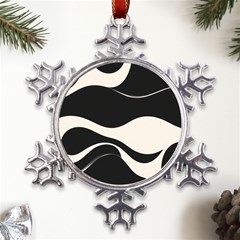 A Minimalist Pattern With Simple Lines And Shapes, Creating A Clean And Modern Aesthetic 06 Metal Large Snowflake Ornament