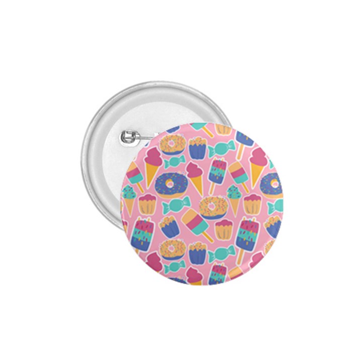 Ice Cream Donut Sweets Candie 1.75  Buttons