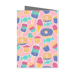 Ice Cream Donut Sweets Candie Mini Greeting Cards (pkg Of 8)