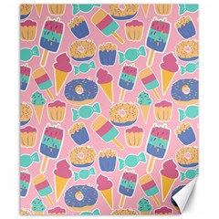 Ice Cream Donut Sweets Candie Canvas 20  X 24 