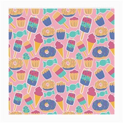 Ice Cream Donut Sweets Candie Medium Glasses Cloth (2 Sides)