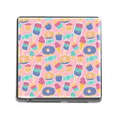 Ice Cream Donut Sweets Candie Memory Card Reader (square 5 Slot)