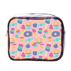 Ice Cream Donut Sweets Candie Mini Toiletries Bag (one Side)