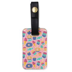 Ice Cream Donut Sweets Candie Luggage Tag (one Side)