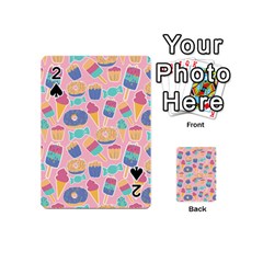 Ice Cream Donut Sweets Candie Playing Cards 54 Designs (mini)