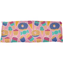 Ice Cream Donut Sweets Candie 17 x47  Body Pillow Case Dakimakura (two Sides)