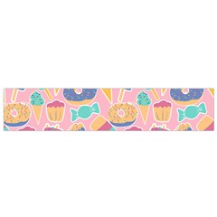 Ice Cream Donut Sweets Candie Small Premium Plush Fleece Scarf