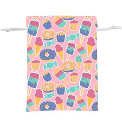 Ice Cream Donut Sweets Candie Lightweight Drawstring Pouch (xl)