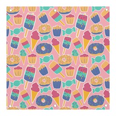 Ice Cream Donut Sweets Candie Banner And Sign 3  X 3 