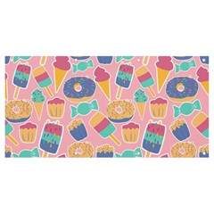 Ice Cream Donut Sweets Candie Banner And Sign 8  X 4 