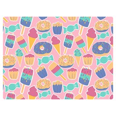 Ice Cream Donut Sweets Candie Premium Plush Fleece Blanket (extra Small)