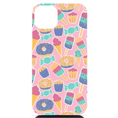 Ice Cream Donut Sweets Candie Iphone 14 Plus Black Uv Print Pc Hardshell Case