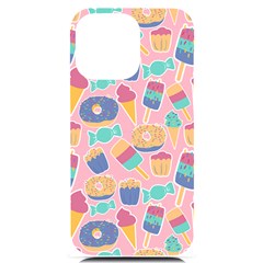 Ice Cream Donut Sweets Candie Iphone 14 Pro Max Black Uv Print Pc Hardshell Case