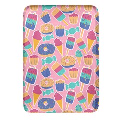 Ice Cream Donut Sweets Candie Rectangular Glass Fridge Magnet (4 Pack)