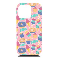 Ice Cream Donut Sweets Candie Iphone 16 Pro Max Black Uv Print Pc Hardshell Case