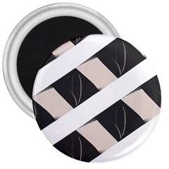 A Minimalist Pattern With Simple Lines And Shapes, Creating A Clean And Modern Aesthetic 07 3  Magnets