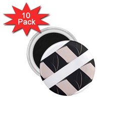 A Minimalist Pattern With Simple Lines And Shapes, Creating A Clean And Modern Aesthetic 07 1 75  Magnets (10 Pack) 