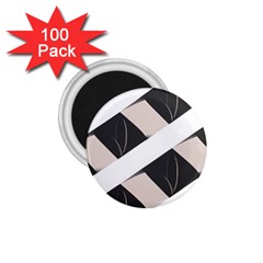 A Minimalist Pattern With Simple Lines And Shapes, Creating A Clean And Modern Aesthetic 07 1 75  Magnets (100 Pack) 