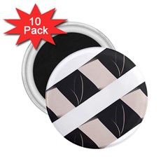 A Minimalist Pattern With Simple Lines And Shapes, Creating A Clean And Modern Aesthetic 07 2 25  Magnets (10 Pack) 