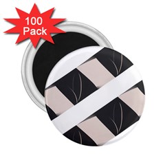 A Minimalist Pattern With Simple Lines And Shapes, Creating A Clean And Modern Aesthetic 07 2 25  Magnets (100 Pack) 