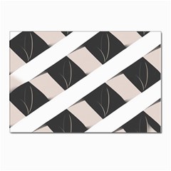 A Minimalist Pattern With Simple Lines And Shapes, Creating A Clean And Modern Aesthetic 07 Postcard 4 x 6  (pkg Of 10)