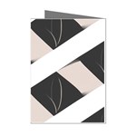 A Minimalist Pattern With Simple Lines And Shapes, Creating A Clean And Modern Aesthetic 07 Mini Greeting Cards (Pkg of 8) Left