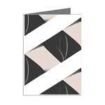 A Minimalist Pattern With Simple Lines And Shapes, Creating A Clean And Modern Aesthetic 07 Mini Greeting Cards (Pkg of 8) Right