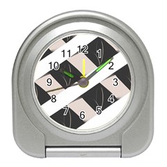 A Minimalist Pattern With Simple Lines And Shapes, Creating A Clean And Modern Aesthetic 07 Travel Alarm Clock