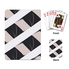 A Minimalist Pattern With Simple Lines And Shapes, Creating A Clean And Modern Aesthetic 07 Playing Cards Single Design (rectangle)