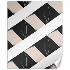 A Minimalist Pattern With Simple Lines And Shapes, Creating A Clean And Modern Aesthetic 07 Canvas 16  X 20 