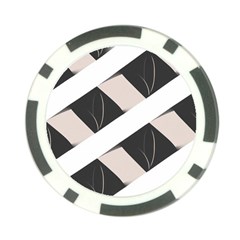 A Minimalist Pattern With Simple Lines And Shapes, Creating A Clean And Modern Aesthetic 07 Poker Chip Card Guard