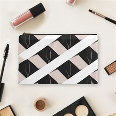 A Minimalist Pattern With Simple Lines And Shapes, Creating A Clean And Modern Aesthetic 07 Cosmetic Bag (medium)