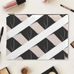 A Minimalist Pattern With Simple Lines And Shapes, Creating A Clean And Modern Aesthetic 07 Cosmetic Bag (xl)