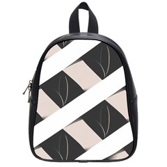 A Minimalist Pattern With Simple Lines And Shapes, Creating A Clean And Modern Aesthetic 07 School Bag (small)