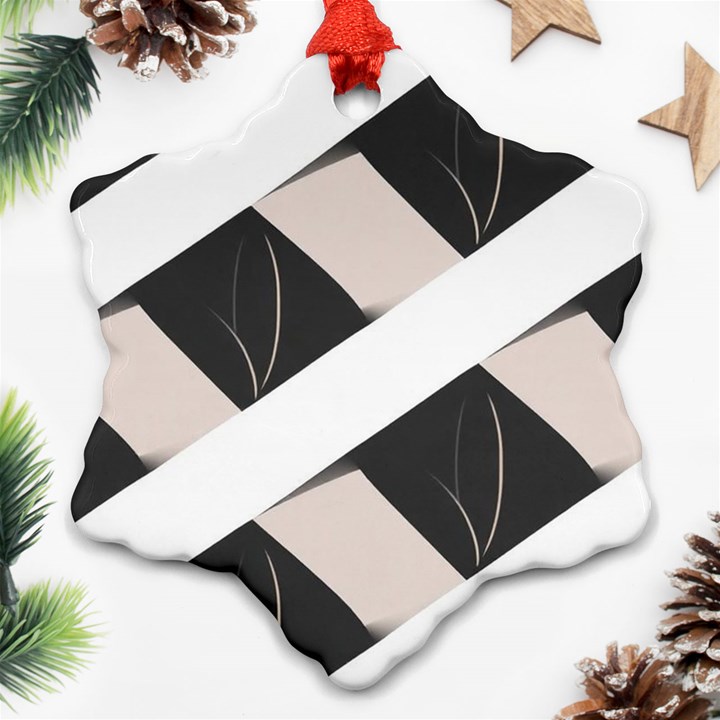 A Minimalist Pattern With Simple Lines And Shapes, Creating A Clean And Modern Aesthetic 07 Ornament (Snowflake)