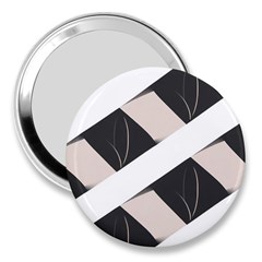 A Minimalist Pattern With Simple Lines And Shapes, Creating A Clean And Modern Aesthetic 07 3  Handbag Mirrors