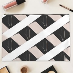 A Minimalist Pattern With Simple Lines And Shapes, Creating A Clean And Modern Aesthetic 07 Cosmetic Bag (xxl)