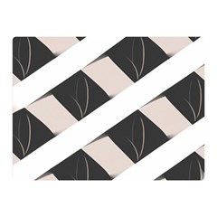 A Minimalist Pattern With Simple Lines And Shapes, Creating A Clean And Modern Aesthetic 07 Two Sides Premium Plush Fleece Blanket (mini)