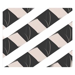 A Minimalist Pattern With Simple Lines And Shapes, Creating A Clean And Modern Aesthetic 07 Two Sides Premium Plush Fleece Blanket (kids Size)