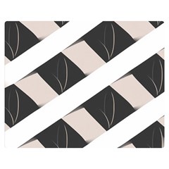 A Minimalist Pattern With Simple Lines And Shapes, Creating A Clean And Modern Aesthetic 07 Two Sides Premium Plush Fleece Blanket (teen Size)