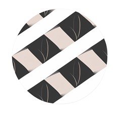 A Minimalist Pattern With Simple Lines And Shapes, Creating A Clean And Modern Aesthetic 07 Mini Round Pill Box