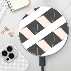 A Minimalist Pattern With Simple Lines And Shapes, Creating A Clean And Modern Aesthetic 07 Wireless Fast Charger(white)