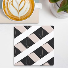 A Minimalist Pattern With Simple Lines And Shapes, Creating A Clean And Modern Aesthetic 07 Uv Print Square Tile Coaster 