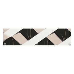 A Minimalist Pattern With Simple Lines And Shapes, Creating A Clean And Modern Aesthetic 07 Banner And Sign 4  X 1 