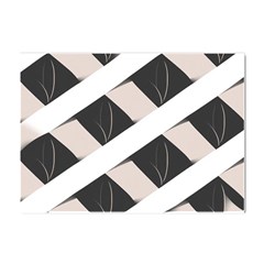 A Minimalist Pattern With Simple Lines And Shapes, Creating A Clean And Modern Aesthetic 07 Crystal Sticker (a4)